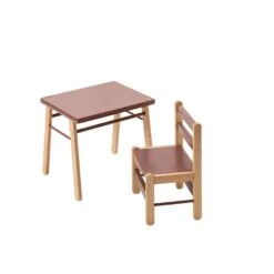 Petite Table Enfant Gabriel Hybride Vieux Rose -Lilliputiens Soldes table enfant gabriel hybride vieux rose combelle OI