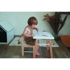 Petite Table Enfant Gabriel Hybride Vieux Rose -Lilliputiens Soldes table enfant gabriel hybride vieux rose combelle OL