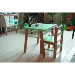 Petite Table Enfant Gabriel Hybride Vieux Rose -Lilliputiens Soldes table enfant gabriel hybride vieux rose combelle ON