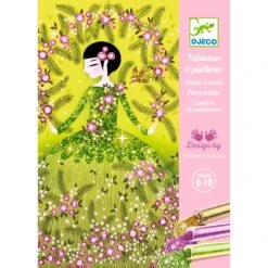 Djeco Tableau à Pailleter Robes à Paillettes