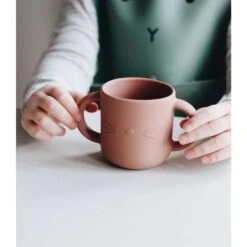 Liewood Coffret Repas Bébé Vivi Cat Mustard -Lilliputiens Soldes tableware vivi silicone set lw130610024 cat mustard noos liewood OC