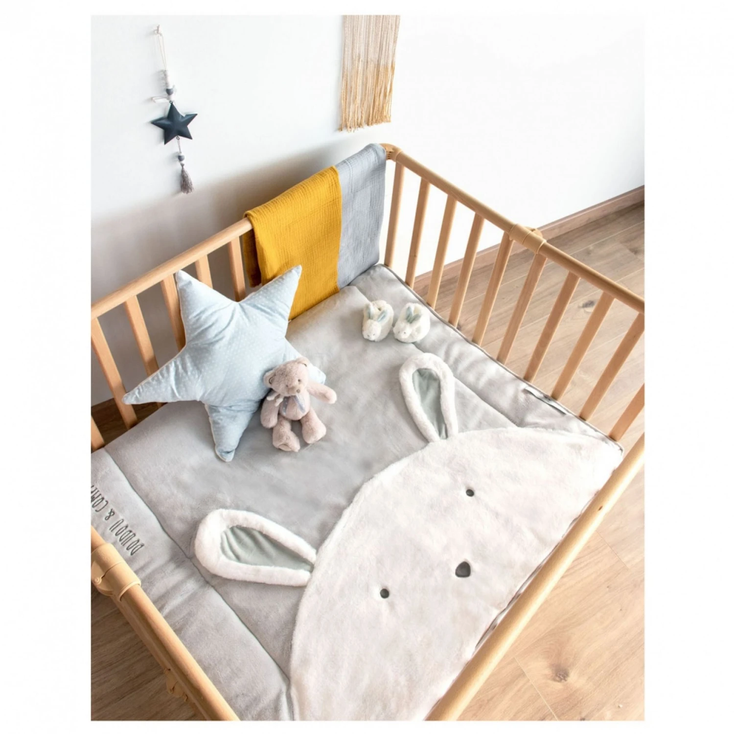 Tapis De Chambre 100x100 Cm Tapidou Lapin 2 Tapis De Chambre 100x100 Cm Tapidou Lapin – Image 2