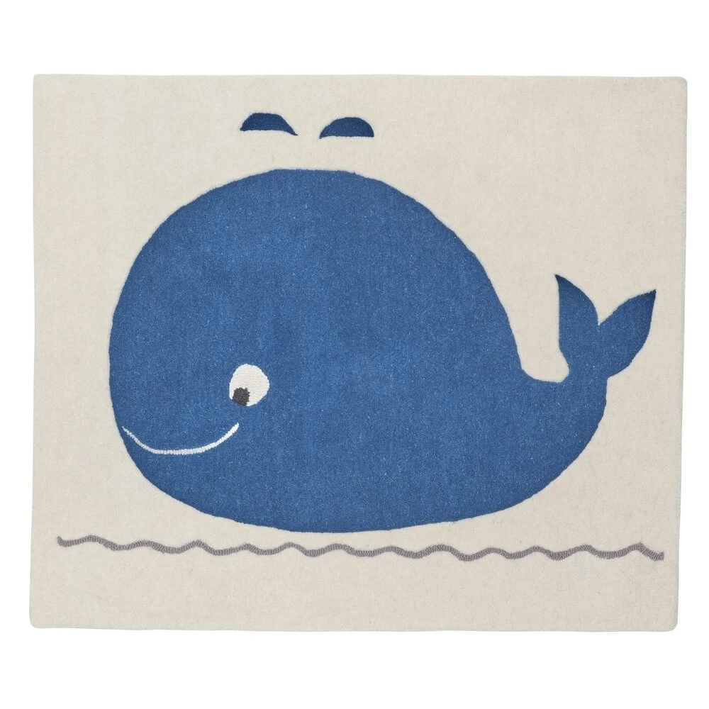 Tapis De Chambre Rectangulaire Blue Baleine 1 Tapis De Chambre Rectangulaire Blue Baleine