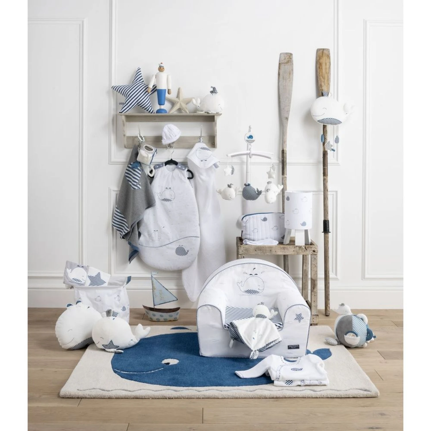 Tapis De Chambre Rectangulaire Blue Baleine 2 Tapis De Chambre Rectangulaire Blue Baleine – Image 2