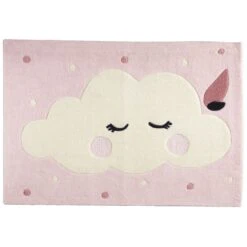 Tapis De Chambre Rectangulaire Miss Fleur De Lune