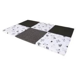 Candide Tapis De Motricité XL Black & White Experience -Lilliputiens Soldes tapis de motricite xl black white experience candide 298777 OD