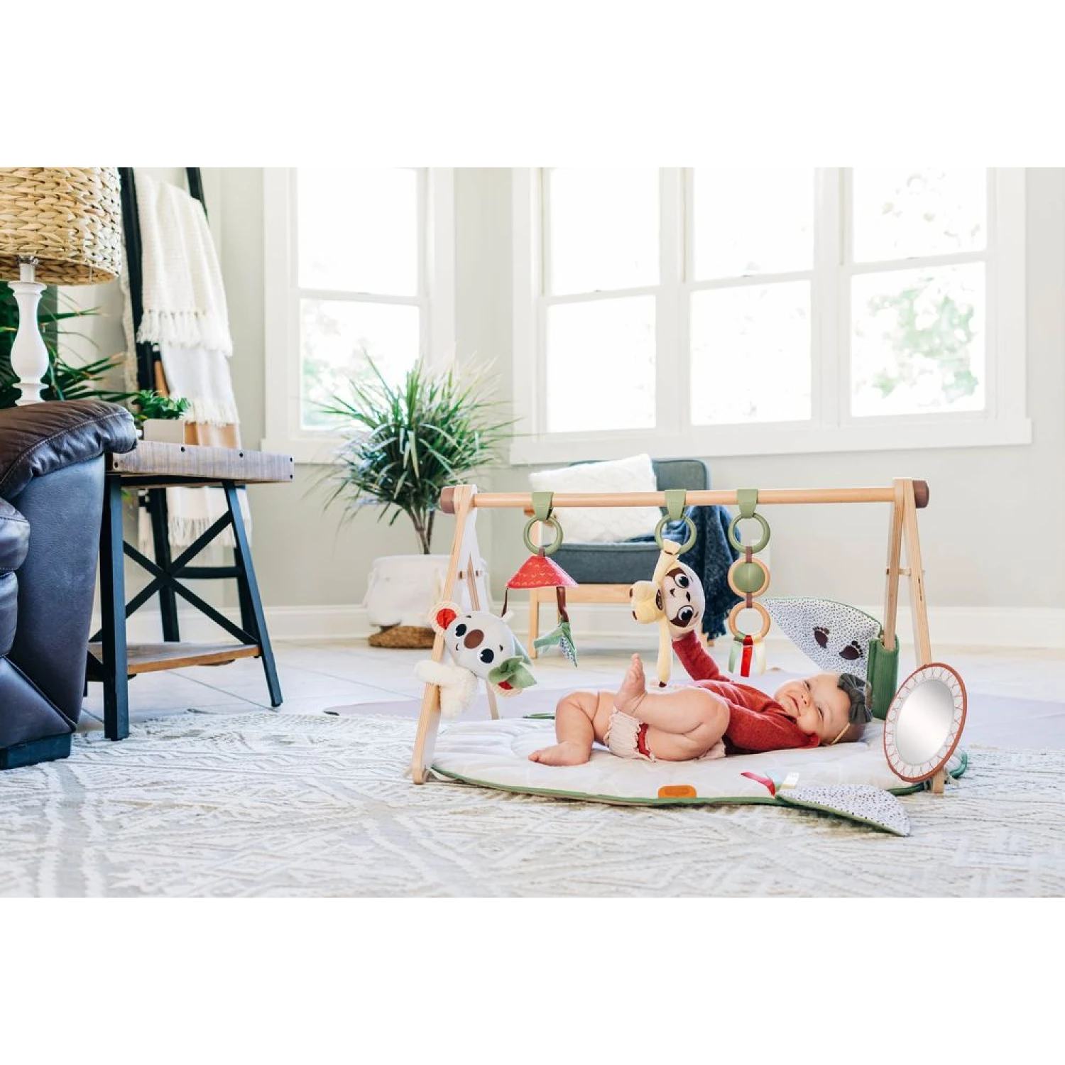 Tiny Love Tapis D'éveil Avec Arche En Bois Boho Chic 6 Tiny Love Tapis D'éveil Avec Arche En Bois Boho Chic – Image 6