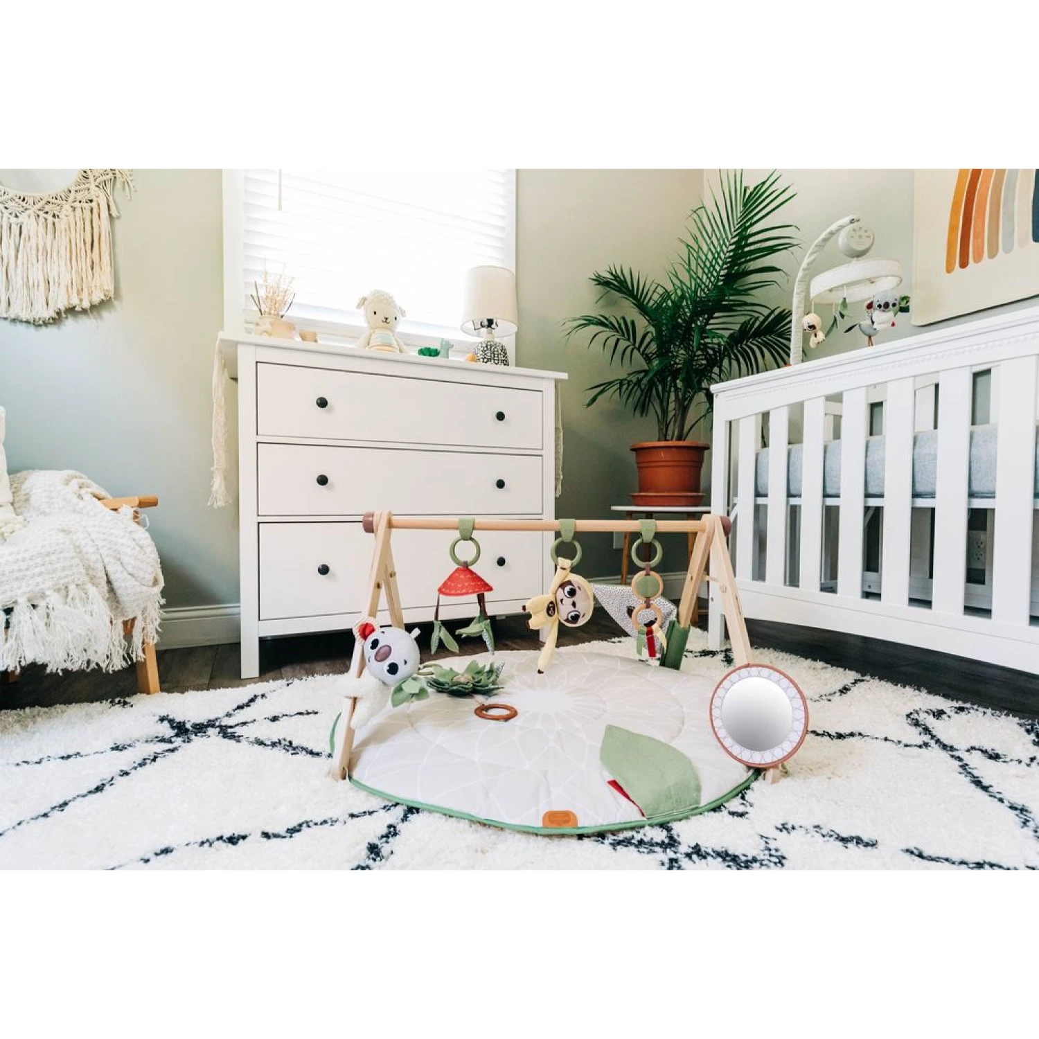 Tiny Love Tapis D'éveil Avec Arche En Bois Boho Chic 12 Tiny Love Tapis D'éveil Avec Arche En Bois Boho Chic – Image 12