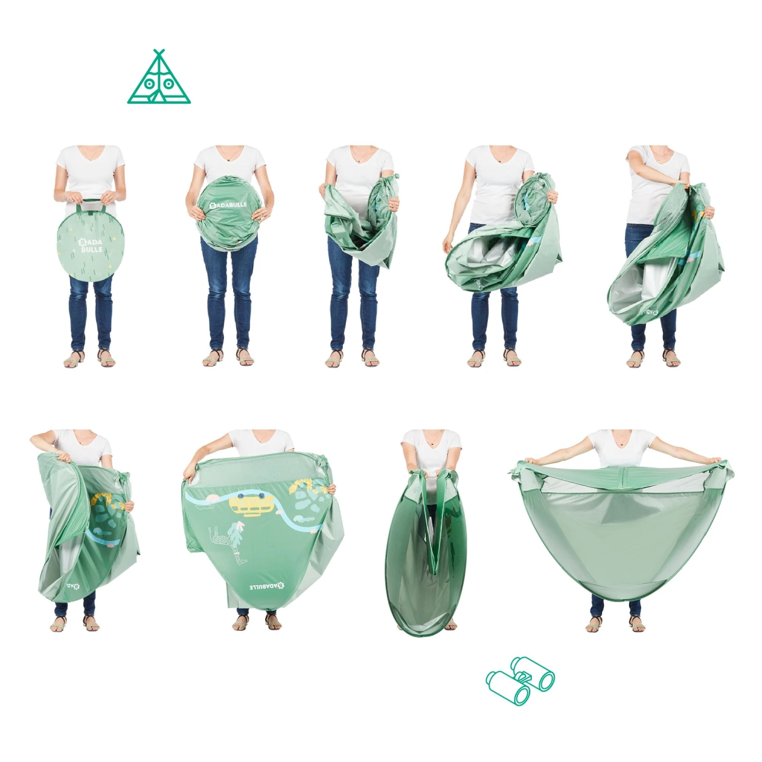 Badabulle Tente Anti UV Bébé 4 Badabulle Tente Anti UV Bébé – Image 4