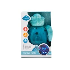 Cloud-B Veilleuse Bébé Projection Plafond Musicale Tortue Tranquille Aqua -Lilliputiens Soldes tranquil turtle aqua cloud b OG