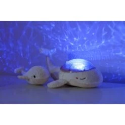 Cloud-B Veilleuse Bébé Projection Plafond Musicale Famille Baleine Tranquille Blanche -Lilliputiens Soldes tranquil whale family blanc cloud b OE