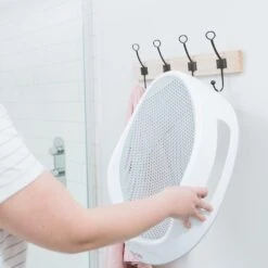 Angelcare Transat De Bain Gris -Lilliputiens Soldes transat gris blancgris angelcare OD