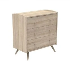 Chambre Trio Lit Bébé 60x120 Cm + Commode 3 Tiroirs + Armoire Access Bois -Lilliputiens Soldes trio lit bebe 120x60 commode 3 tiroirs armoire access bois sauthon meubles OC