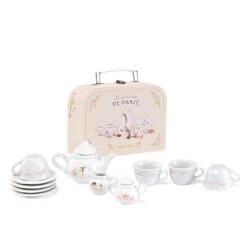 Moulin Roty Valise Dînette Thé Porcelaine La Petite école De Danse