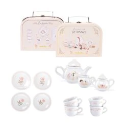 Moulin Roty Valise Dînette Thé Porcelaine La Petite école De Danse -Lilliputiens Soldes valise dinette the porcelaine la petite ecole de danse moulin roty OE
