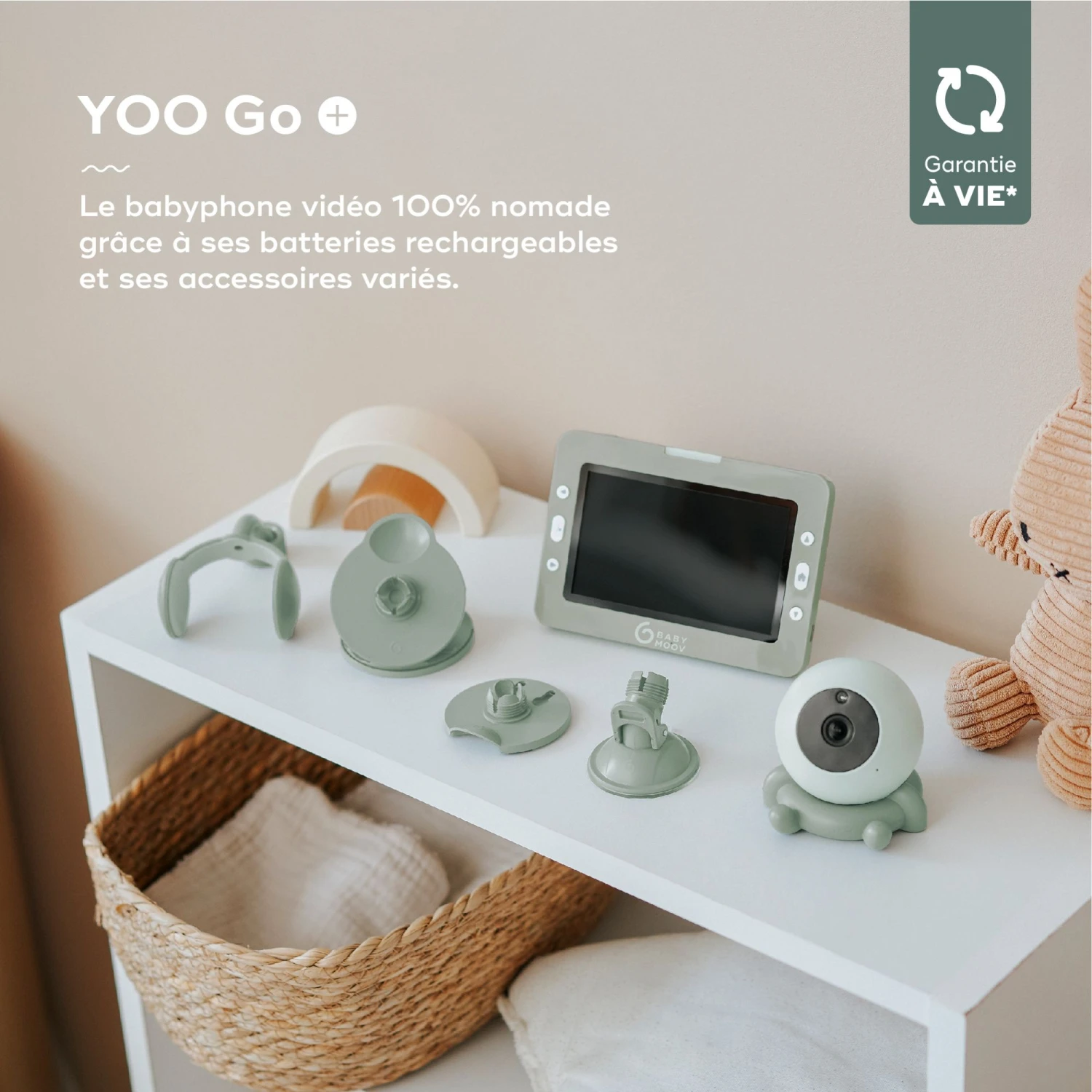 BabyMoov Babyphone Yoo Go Plus 2 BabyMoov Babyphone Yoo Go Plus – Image 2